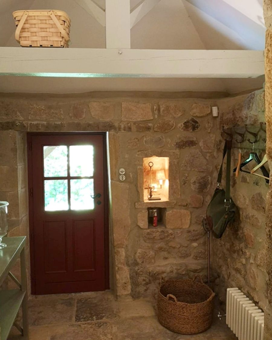Entrée la maison d'invités