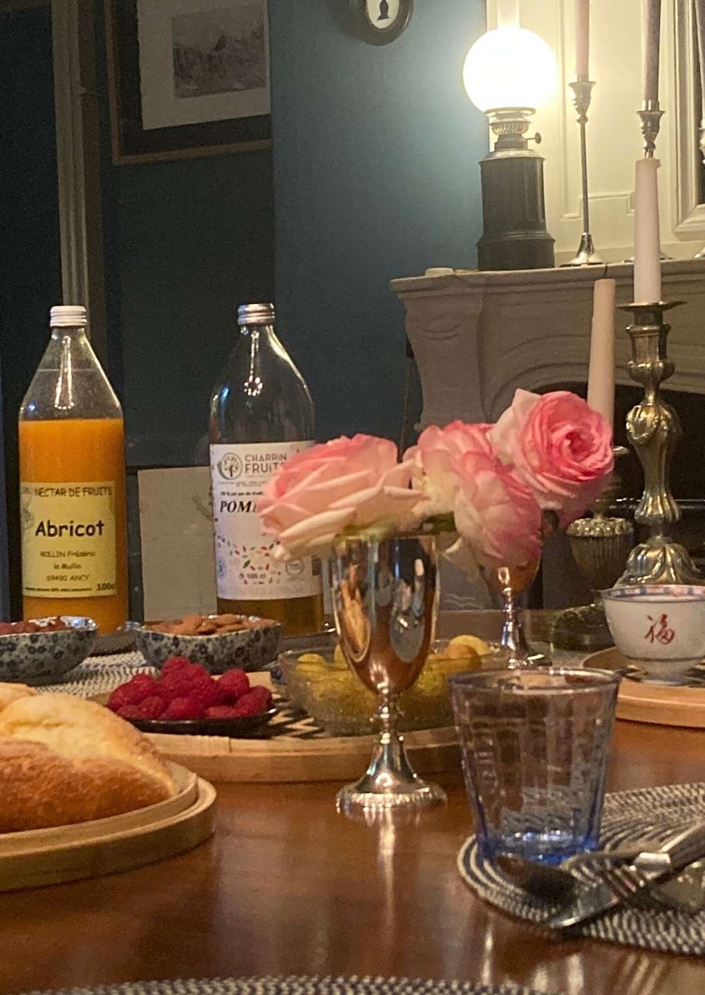 Table petit déjeuner